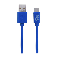 [12650378000] ACV 2GO 795926 - 1 m - Micro-USB B - USB C - USB 3.2 Gen 1 (3.1 Gen 1) - Blau