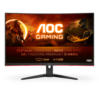 [9443326000] AOC G2 CQ32G2SE/BK - 80 cm (31.5 Zoll) - 2560 x 1440 Pixel - 2K Ultra HD - LED - 1 ms - Schwarz - Rot