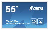 [12318108000] Iiyama ProLite TF5539UHSC-W1AG - 139,7 cm (55 Zoll) - 3840 x 2160 Pixel - 4K Ultra HD - LED - 8 ms - Weiß