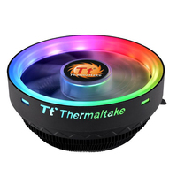 [7653624000] Thermaltake UX100 ARGB Lighting - Cooler - 12 cm - 1800 RPM - 26.92 dB - 38.82 cfm - Black
