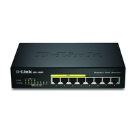 [1865257000] D-Link DGS-1008P/E - Unmanaged - L2 - Vollduplex - Power over Ethernet (PoE)
