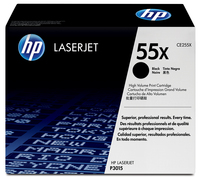 [1226397000] HP 55X High Yield Black Original LaserJet Toner Cartridge - 12500 pages - Black - 1 pc(s)