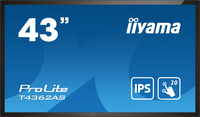 [14504362000] Iiyama T4362AS-B1 - Interactive flat panel - 108 cm (42.5") - IPS - 3840 x 2160 pixels - 24/7