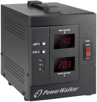 [3646326000] BlueWalker AVR 2000/SIV - 230 V - 50/60 Hz - 2 kVA - 1600 W - 2 AC-Ausgänge - Typ F