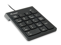 [7736802000] Equip USB Numeric keypad - USB - 18 - Universal - 1.35 m - Black