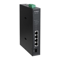 Edimax IGS-1105P - Unmanaged - Gigabit Ethernet (10/100/1000) - Power over Ethernet (PoE) - Wall mountable