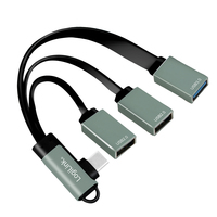 [9049946000] LogiLink UA0361 - Hub - 5 Gbps - Amount of ports: - USB 2.0, USB 3.0, USB Typ C