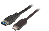 EFB Elektronik K5313SW.0,2 - 0,2 m - USB C - USB A - USB 3.2 Gen 1 (3.1 Gen 1) - 5000 Mbit/s - Schwarz