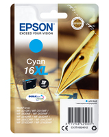 [5172655000] Epson Pen and crossword Singlepack Cyan 16XL DURABrite Ultra Ink - High (XL) Yield - 6.5 ml - 450 pages - 1 pc(s)