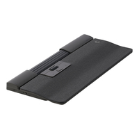[14890818000] Contour Design SliderMouse Pro (Wired) with Regular wrist rest in fabric Dark Grey - Ambidextrous - USB Type-A - 2800 DPI - Grey