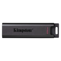 [11849262000] Kingston DataTraveler Max - 256 GB - USB Typ-C - 3.2 Gen 2 (3.1 Gen 2) - 1000 MB/s - Dia - Schwarz