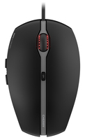 Cherry GENTIX 4K Kabelgebundene Maus - Schwarz - USB - Beidhändig - Optisch - USB - 3600 DPI - Schwarz