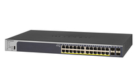 Netgear GS728TPP - Managed - L2/L3/L4 - Gigabit Ethernet (10/100/1000) - Power over Ethernet (PoE) - Rack-Einbau - 1U