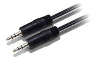 [3515908000] Equip 3.5mm Male to Male Stereo Audio cable - 2.5m - 3.5mm - Male - 3.5mm - Male - 2.5 m - Black