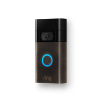 Ring Video Doorbell - Anthrazit - Schwarz - 1920 x 1080 Pixel - 155° - 1080p - Kabellos - 802.11g - 802.11b - Wi-Fi 4 (802.11n)