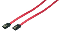 [1828497000] LogiLink SATA 0.3m - 0.3 m - SATA II - Male/Male - Red - Straight - Straight