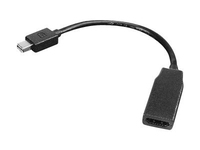 [2988539000] Lenovo 0B47089 - 0.2 m - Mini DisplayPort - HDMI - 3840 x 2160 pixels - Black - Male/Female