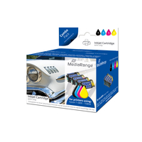 [4004033000] MEDIARANGE MRET89 - Dye-based ink - Photo black,Photo cyan,Photo magenta,Photo yellow - Epson - Multi pack - Epson S20 - S21 - SX100 - SX105 - SX110 - SX115 - SX200 - SX205 - SX210 - SX218 - SX400 - SX405 - SX410,... - 5 pc(s)