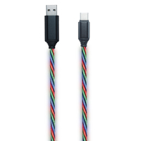 [12650320000] ACV 2GO 797146 - 1 m - USB B - USB C - Mehrfarbig