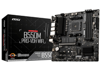 [8915191000] MSI B550M PRO-VDH WIFI - AMD - Socket AM4 - AMD Ryzen 3 3rd Gen - 3rd Generation AMD Ryzen 5 - 3rd Generation AMD Ryzen 7 - 3rd Generation AMD... - DDR4-SDRAM - DIMM - 1866,2133,2400,2667,2800,2933,3000,3066,3200,3466,3600,3733,3866,4000,4133,4266,4400 MHz