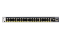 [4805856000] Netgear M4300-52G-PoE+ 550W PSU - Managed - L2/L3/L4 - Gigabit Ethernet (10/100/1000) - Power over Ethernet (PoE) - Rack mounting - 1U