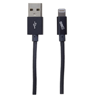 [12650317000] ACV 2GO 795600 - 1 m - USB B - Lightning - Schwarz