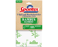 Spontex Haushaltstuch Bambus 5er Pack