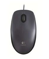 [1443490000] Logitech Mouse M90 - Beidhändig - Optisch - USB Typ-A - 1000 DPI - Grau