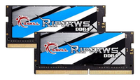[4234577000] G.Skill Ripjaws - 32 GB - 2 x 16 GB - DDR4 - 2400 MHz - 260-pin SO-DIMM - Black - Blue - Gold - Grey - White
