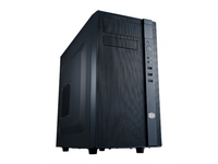 [2703392000] Cooler Master N200 - Mini Tower - PC - Black - micro ATX - Mini-ITX - Plastic - Steel - Home/Office