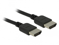 [7688095000] Delock 85217 - 2 m - HDMI Type A (Standard) - HDMI Type A (Standard) - 18 Gbit/s - Audio Return Channel (ARC) - Black
