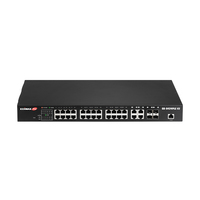Edimax GS-5424PLC V2 - Managed - Gigabit Ethernet (10/100/1000) - Full duplex - Power over Ethernet (PoE) - Rack mounting - 1U