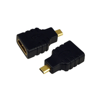 [1864650000] LogiLink AH0010 - HDMI D - HDMI A - Black