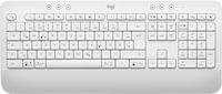 Logitech SIGNATURE K650 - Full-size (100%) - Bluetooth - Membrane - QWERTZ - White