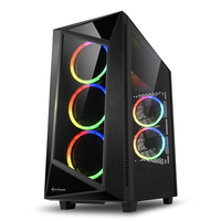 [7995223000] Sharkoon REV200 - Midi Tower - PC - Black - ATX - micro ATX - Mini-ITX - Gaming - Case fans