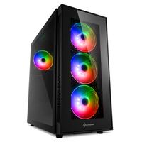 [8737548000] Sharkoon TG5 Pro RGB - Midi Tower - PC - Black - ATX - micro ATX - Mini-ITX - Steel - Tempered glass - Gaming