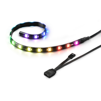 Sharkoon SHARK Blades RGB - Universal - LED strip - Black - Multicolour - 3-Pin - 4-pin