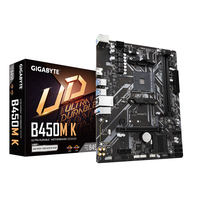 [15148416000] Gigabyte B450M K (rev. 1.0) - AMD - Socket AM4 - AMD Athlon - AMD Ryzen™ 3 - 2nd Generation AMD Ryzen™ 3 - 3rd Generation AMD Ryzen™ 3 - AMD... - DDR4-SDRAM - 64 GB - DIMM