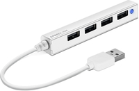 [4015963000] SPEEDLINK SNAPPY SLIM - USB 2.0 - 480 Mbit/s - White - 0.08 m - USB