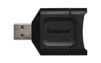 [8650874000] Kingston MobileLite Plus - SD - Black - Windows 10 - Windows 8.1 - Windows 8 - Mac OS X v. 10.10.x+ - Linux v.2.6.x+ - Chrome OS - USB 3.2 Gen 1 (3.1 Gen 1) Type-A - 0 - 60 °C - -20 - 70 °C