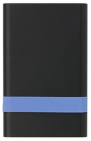 Verbatim Store'N'Go Enclosure Kit - HDD / SSD-Gehäuse - 2.5 Zoll - SATA - USB Anschluss - Schwarz - Blau