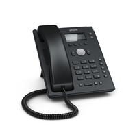 Snom D120 - IP Phone - Black - Wired handset - Desk/Wall - In-band - Out-of band - SIP info - 2 lines