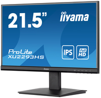 Iiyama ProLite XU2293HS-B5 - 54.6 cm (21.5") - 1920 x 1080 pixels - Full HD - LED - 3 ms - Black