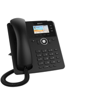 Snom Tischtelefon D717 - IP Phone - Black - Wired handset - In-band - Out-of band - SIP info - 3 lines - 1000 entries