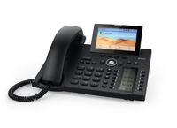 Snom D385 - IP Phone - Black - Wired handset - Desk/Wall - In-band - Out-of band - SIP info - 12 lines