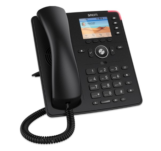 [13113932000] Snom D713 VOIP Telefon SIP Gigabit Schwarz - VoIP-Telefon - Voice-Over-IP