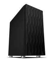 [7629456000] Ultron Cooltek Eins Basic - Midi Tower - PC - Black - ATX - micro ATX - Mini-ITX - Plastic - Steel - 16.8 cm