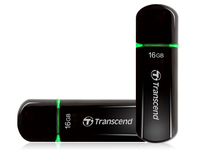 [1319705000] Transcend JetFlash 600 - 16 GB - USB Typ-A - 2.0 - Kappe - 10,3 g - Schwarz