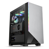 [8008757000] Thermaltake H550 TG ARGB - Midi Tower - PC - Black - Grey - ATX - micro ATX - Mini-ITX - SPCC - Blue - Green - Red