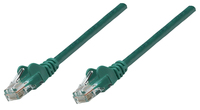 [5208611000] Intellinet Network Patch Cable - Cat6A - 0.25m - Green - Copper - S/FTP - LSOH / LSZH - PVC - RJ45 - Gold Plated Contacts - Snagless - Booted - Lifetime Warranty - Polybag - 0.25 m - Cat6a - S/FTP (S-STP) - RJ-45 - RJ-45